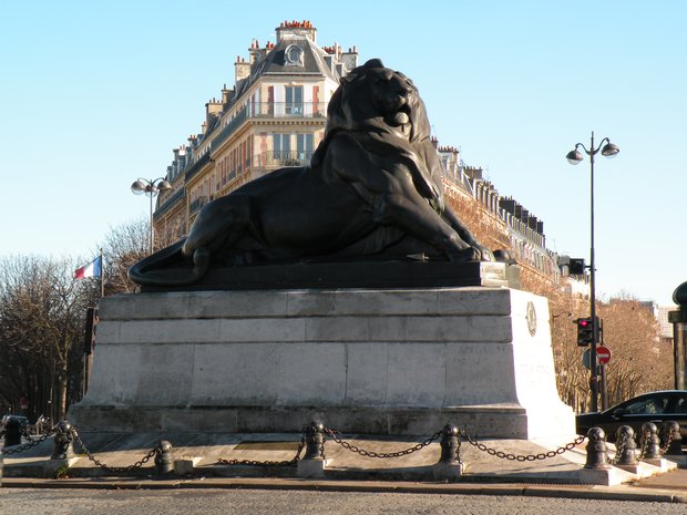  Lion de Belfort, place Denfert